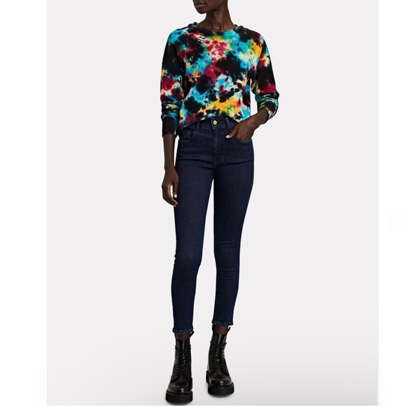 NEW FRAME DARK WASH SKINNY JEANS - Picture 11 of 11